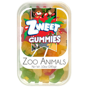 All City Candy Zweet Gummies Zoo Animals 10 oz. Tub Gummi Galil Foods For fresh candy and great service, visit www.allcitycandy.com