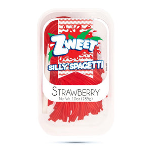 All City Candy Zweet Silly Spagetti 10 oz. Tub Strawberry Sour Candy Galil Foods For fresh candy and great service, visit www.allcitycandy.com
