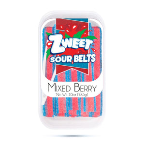 All City Candy Zweet Sour Belts 10 oz. Tub Mixed Berry Sour Galil Foods For fresh candy and great service, visit www.allcitycandy.com
