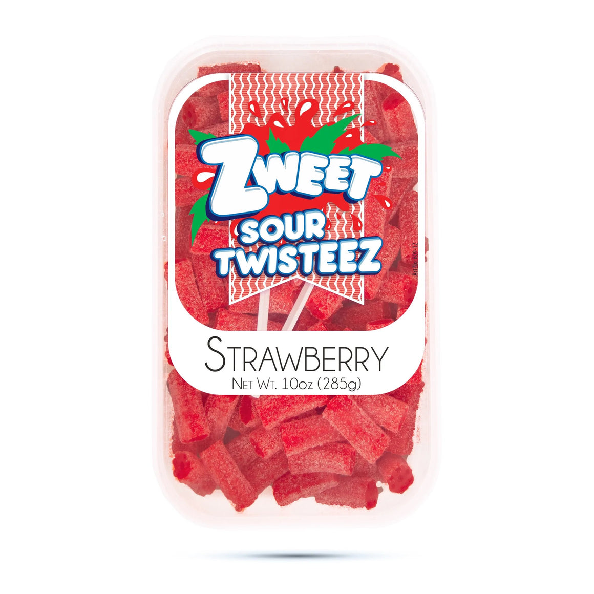 All City Candy Zweet Sour Twisteez Strawberry 10 oz. Tub Gummi Galil Foods For fresh candy and great service, visit www.allcitycandy.com